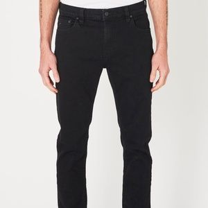 Rollas black skinny jeans